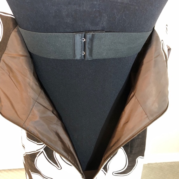 NWT Merona Leaf Print Strapless Dress - Picture 4 of 7